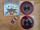THE BEATLES Magical Mystery Tour 1968 Japan 2 EP RED WAX w/ PROMO Bookmarker
