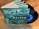 Walden - Talking Audio Book 16-2/3 rpm Vinyl Records - Thoreau, John Carradine