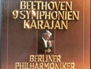 Beethoven - 9 Symphonies, KARAJAN, BPO, 8 LP, DGG, STEREO