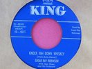 SUGAR RAY ROBINSON - Knock Him Down Whiskey / I Shoulda Been -clean 45 King 4641