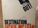 JACKIE MCLEAN   Destination Out    Blue Note 84165   Stereo NY Ear   Jazz LP