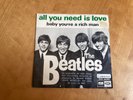 THE BEATLES / All you need is love ODEON DSOL 66.080 Pre Spain 1967  Single NM