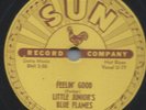 1ST PRESS SUN ROCKIN' BLUES 78 = LITTLE JUNIOR'S BLUE FLAMES (H/C)