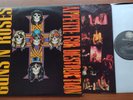 CANADA Ex GUNS N' ROSES Appetite For Destruction ORIG 1987 Geffen METAL LP INNER