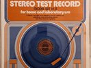STEREO REVIEW TEST RECORD Model SRT-14A Home & Laboratory Use LP mint SEALED