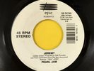 PEARL JAM Jeremy b/w Alive (1991) JUKEBOX 7