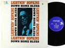 Lightnin' Hopkins - Down Home Blues LP - Prestige Mono VG+