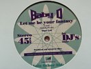 BABY D  Let Me Be Your Fantasy  RARE Promo Vinyl
