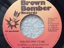 BEVERLY & DUANE you belong to me / love RARE modern soul BOOGIE 45 detroit NM-