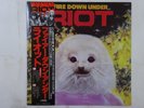 Riot Fire Down Under Victor VIP-6773 Japan  VINYL LP OBI
