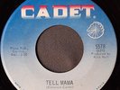 northern soul   ETTA JAMES   Tell Mama / I'd Rather Go Blind   CADET 5578  M-