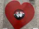 ABBA - Lay All Your Love On Me/I’ve Been Waiting For You Heart Shaped Red Vinyl