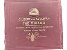 Vintage Gilbert & Sullivan The Mikado Complete Opera HMV 11 x Album Set