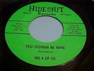 THE 4 OF US -YOU GONNA BE MINE/BATMAN- VG+ VINYL & GREAT  AUDIO-1965 GARAGE/SURF