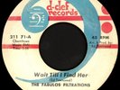 THE FABULOUS FILTRATIONS Wait Till I Find Her 45 D-Clef Rare 1971 NJ Sweet Soul