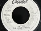 DAYTON The Sound Of Music PROMO 7” Electro/Funk RARE 1983 Capitol P-B-5327 VG++