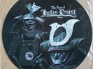 JUDAS PRIEST RARE THE BEST OF UK PICTURE DISC + YELLOW HYPE STICKER GULL 1978 NM