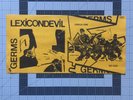 Germs Lexicon Devil  Original Slash Records Goldenrod Sleeve (only) Unfolded