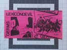 Germs Lexicon Devil  Original Slash Records Pink/Magenta Sleeve (only) Unfolded