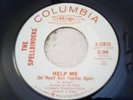 THE SPELLBINDERS Northern Soul 45 HELP ME  DANNY BOY Columbia Promo 4-43830