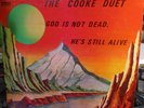 1970 THE COOKE DUET God Is Not Dead He's Still Alive Gospel LP Private Good+/VG+