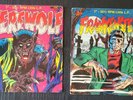 Monster Series Set of 2 Frankenstein and Werewolf Power Records 33 1/3 RPM 7”
