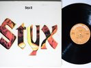 STYX II WOODEN NICKEL LP 1st press unipak die-cut cover