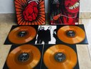 Metallica St. Anger Warner Bros 4 lp Orange Vinyl LIMITED
