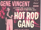 GENE VINCENT-4-SONG HARD COVER-EP+45--(HOT ROD GANG)--PS--PIC--SLV