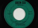 Northern Soul 45 - Pearlean Gray - I Don't Want To Cry - Green-Sea