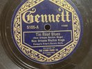 NEW ORLEANS RHYTHM KINGS - Tin Roof Blues - GENNETT 5105 --RARE JAZZ 78 RPM