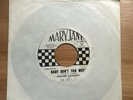 Northern Soul Edward Hamilton Baby Don't You Weep/Tell Me   Mary Jane P 1005