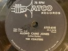 RARE 78 RPM 1959 THE COASTERS ALONG CAME JONES/THAT IS ROCK & ROLL ATCO-6141 CAN