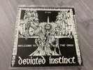 Deviated Instinct Welcome To The Orgy 7” Vinyl Ex Crust Punk Grindcore Antisect