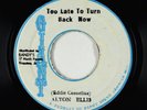 Reggae Soul 45 - Alton Ellis - Too Late To Turn Back Now - Giant Jamaica