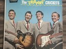 BUDDY HOLLY - THE CHIRPING CRICKETS LP.  YELLOW-LABEL PROMO.