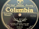ALBERT BRUNIES AND HIS HALFWAY HOUSE ORCH. COLUMBIA  Love Dreams/ Tell Me Who