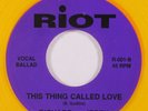 ROYAL CHESSMEN / RICHARD & JERRY: beggin' you / this thing called love RIOT 7