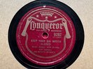 78Rpm Blues, Memphis Minnie 'Keep Your Big Mouth Closed' US Conqueror