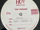 RARE BOOGIE TEST PRESS  BOSE – Don't Knock It 12