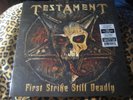 TESTAMENT first strike still deadly GREEN VINYL LP 2018 anthrax slayer exodus