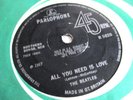 THE BEATLES  1967 ALL YOU NEED IS LOVE WITHDRAWN ISSUE WITHOUT  TV REFERENCE