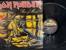 In Shrink Iron Maiden Piece of Mind vinyl LP Capitol/EMI ST12274 EX/VG+