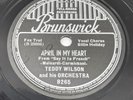 I'll Never Fail You/April in My Heart BILLIE HOLIDAY 78 RPM BLUES VG