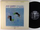 STAN GETZ & LUIZ BONFA Jazz Samba Encore  LP on Verve VG+ stereo