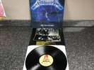 LP VINYL METALLICA ALBUM RIDE THE LIGHTNING MFN 27 UK 1ST PRESS 1984 EX/EX