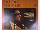 Stevie Wonder ‘ For Once In My Life’ 1968 Tamla TS291 Vinyl LP. 1968. Excellent