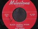 JACK HAMMER: black widow spider woman / doggone that moon MILESTONE 7