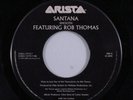 Rock 45 SANTANA Featuring ROB THOMAS Smooth ARISTA with jukebox tag j