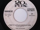 Rockabilly/Surf Tittyshaker 45 CATALINAS Pretty Little... 20TH FOX promo HEAR j